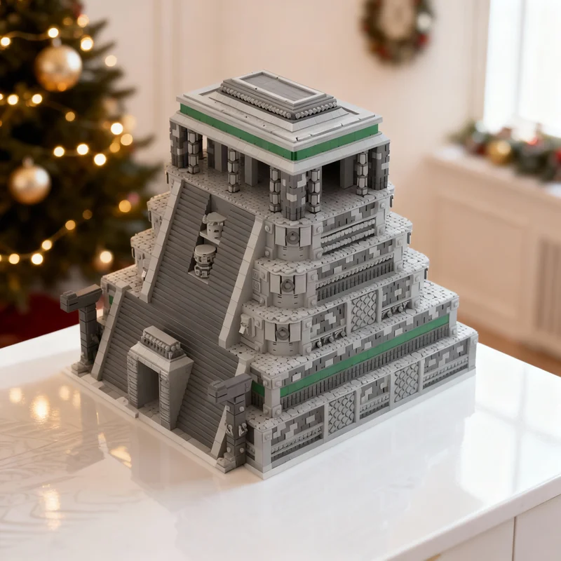 

11137 деталей MOC: Конструктор «Замок эпохи Возрождения» (модель индейцев), развивающая игрушка, архитектурный конструктор, подарок детям на Рождество