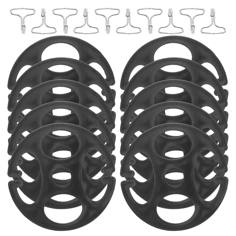 

20Sets Metal Hook Seat Cover Fastener Stain Resistant Anti Slip Seat Cover Installation Accessories