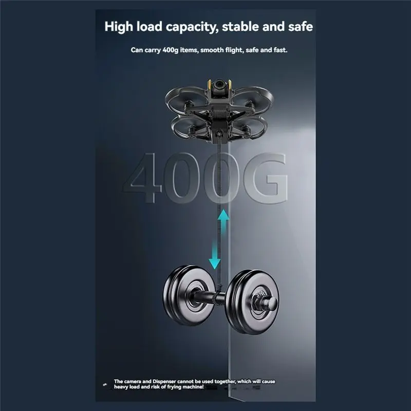 STARTRC Airdrop System For DJI Avata 2 Drone Top Extension Mount Holder Air-Dropping Dropper Fishing Gift Rescue Deliver Thrower