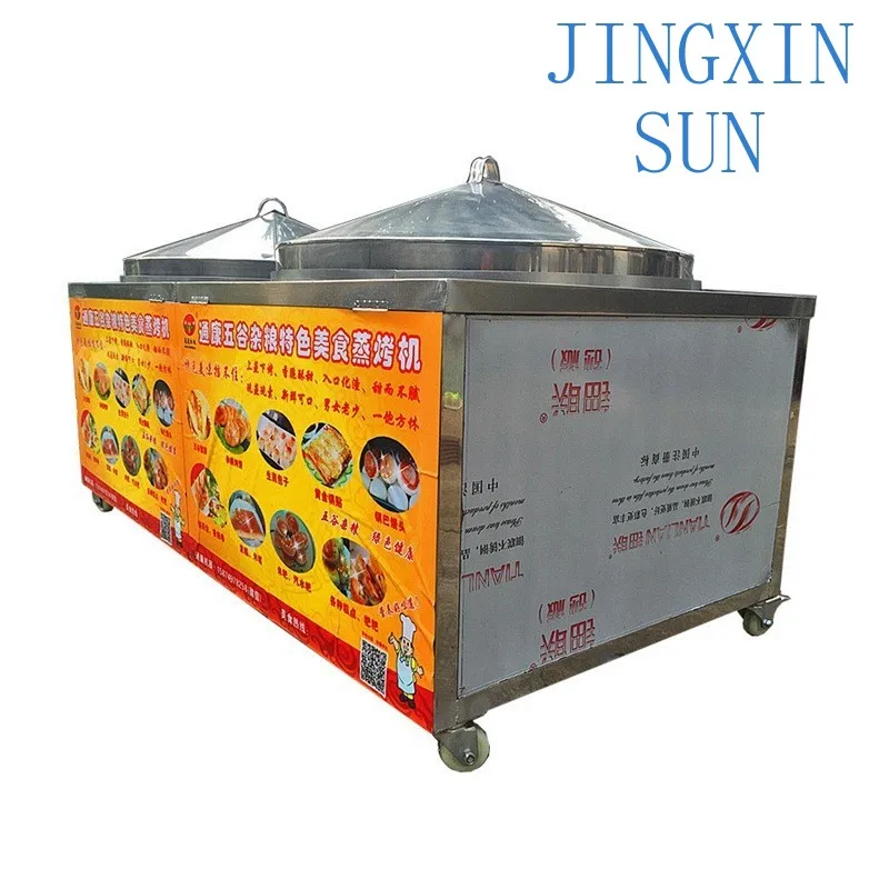 pot steamed buns hair double-pot steamed buns baked rice cake machine soda machine Baba pot sticker machine