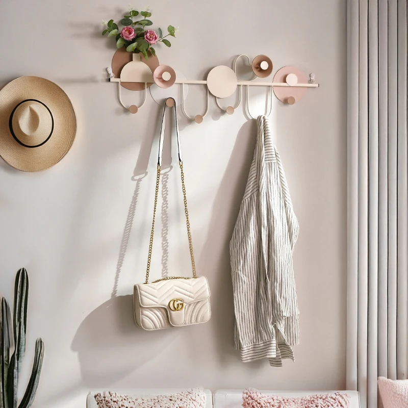 rf-Space Saving Metal Coat Racks Open Hanging Organizer Storage Wall Coat Racks Minimalist Modern