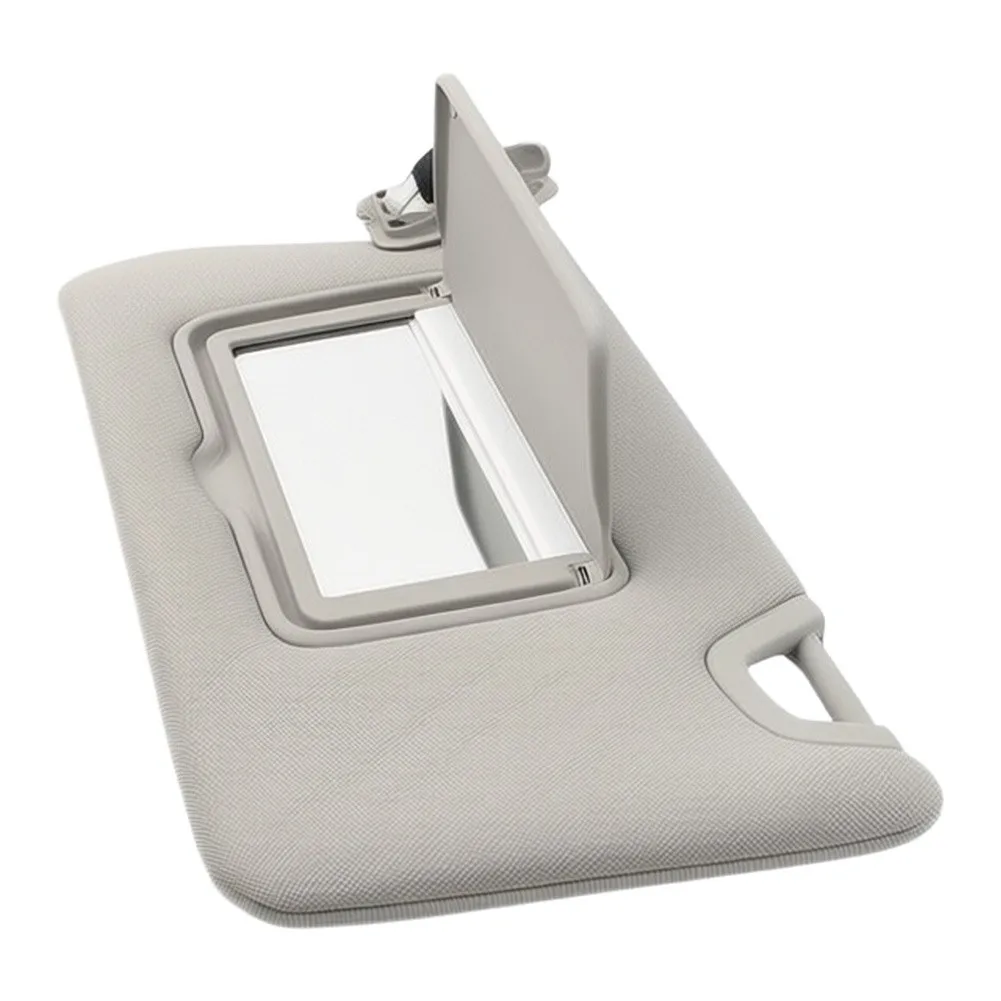Driver Side Left Sun Visor with Vanity Mirror and LED Light 96401-3TA2A for Nissan Altima 2013-2018 Bolt On Install