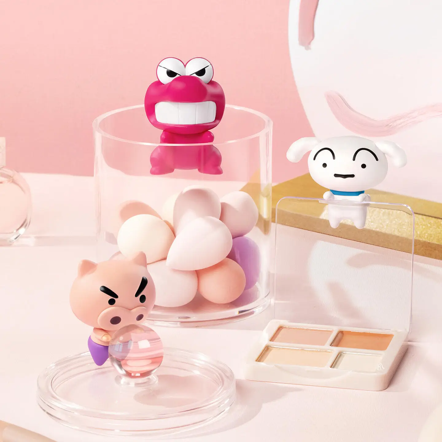 

Crayon Shin-chan Blind Box Toys Waniyama San Shiro Buriburizaemon Himawari Nohara Action Figures Desktop Ornament Kids Gifts