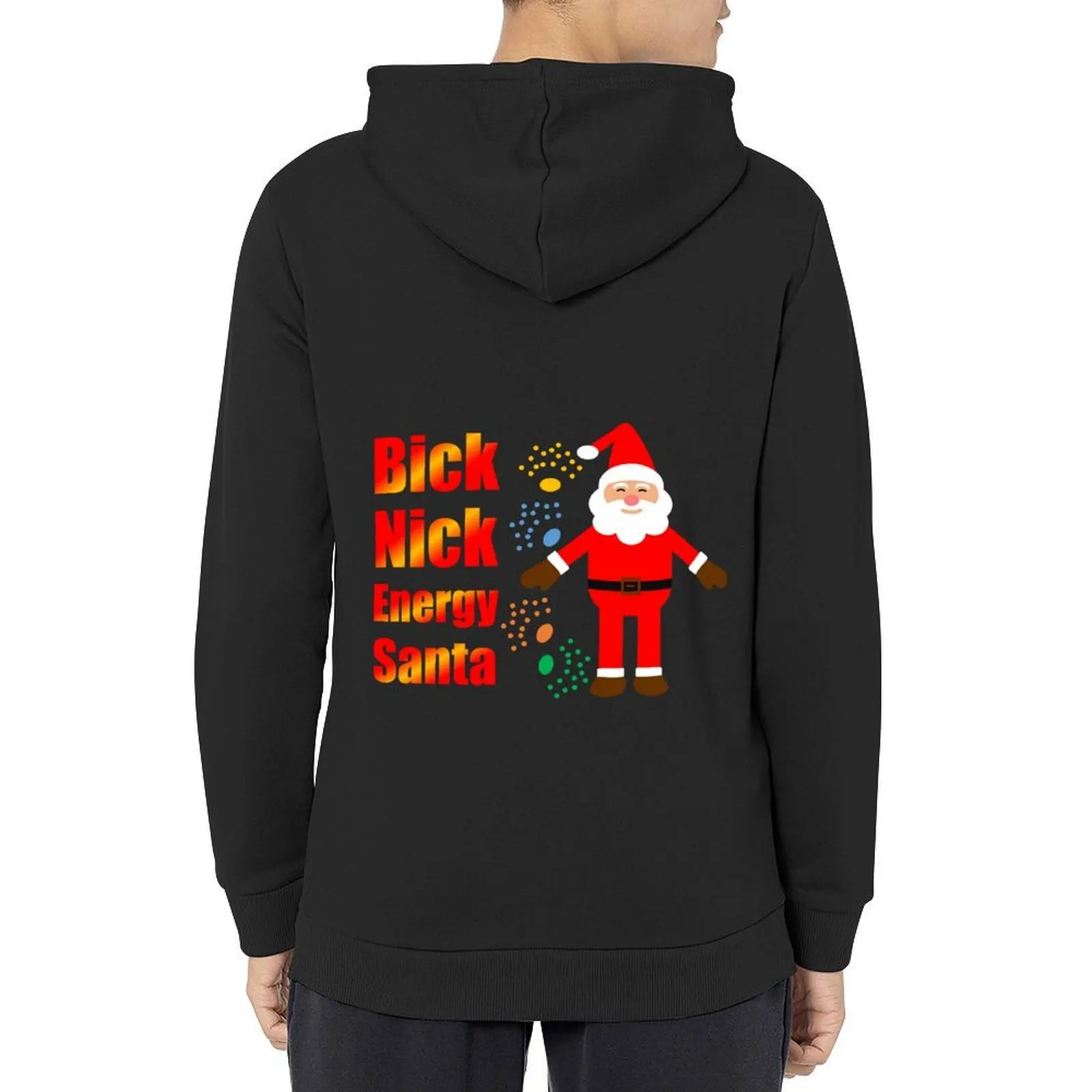 

Awesome Big Nick Energy Santa design Hoodie mens clothes aesthetic clothing fashion men autumn new products mens hoodie
