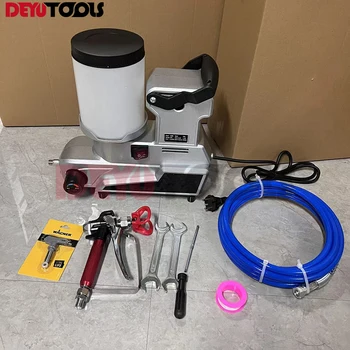 DIY 에어리스 페인트 분무기 기계, 휴대용 전기 스프레이건, 가정용 페인팅 도구, 고출력 페인트 분무기