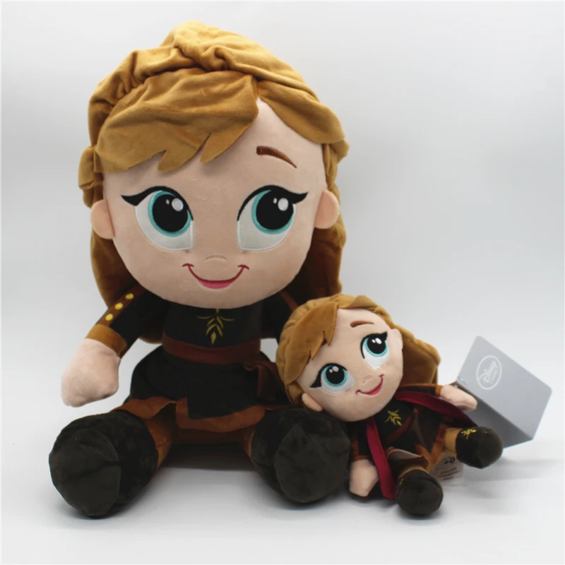 1 piece Frozen Snow Queen Anna Stuffed Doll Princess Anna Doll Toys anna Stuffed Plush Kids Toys Christmas Birthday Gift