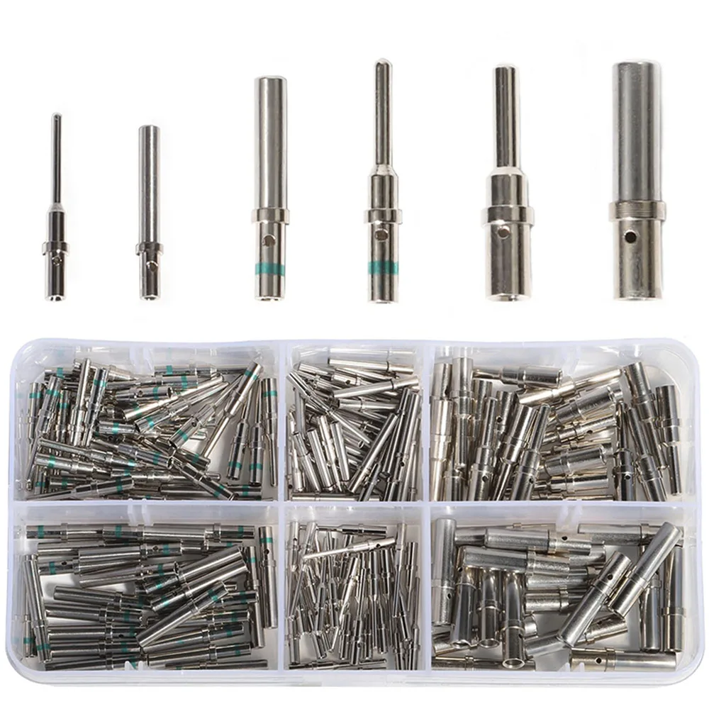 

Deutsch cylindrical contact 12 16 20 DT series pin stainless steel crimping solid male and female terminal group connector pin