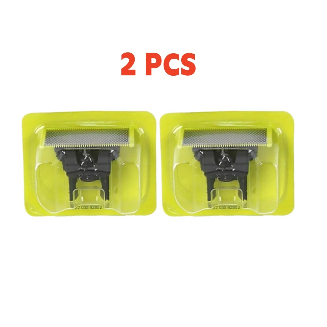 1 فرشاة/1 قطعة شفرات جديدة مزدوجة الجوانب من الفولاذ المقاوم للصدأ، رؤوس بديلة عالمية من سلسلة PR، قابلة للاستبدال وصديقة للبشرة