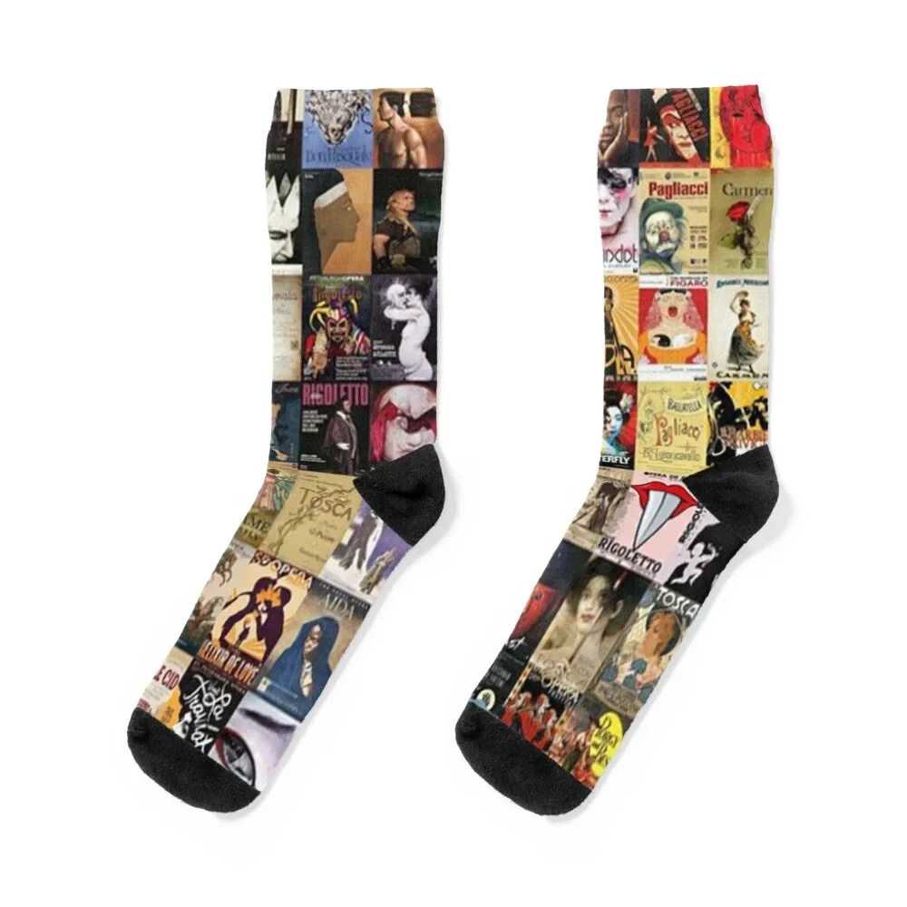 

Opera Socks designer brand Crossfit cycling Stockings compression Socks For Women Men's