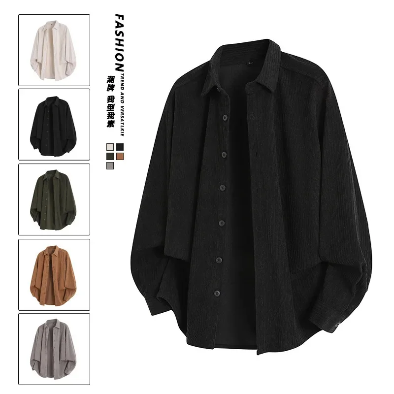 

Костюм-рубашка с длинными рукавами, стиль 2021, весна и осень, новый свободный повседневный универсальный костюм