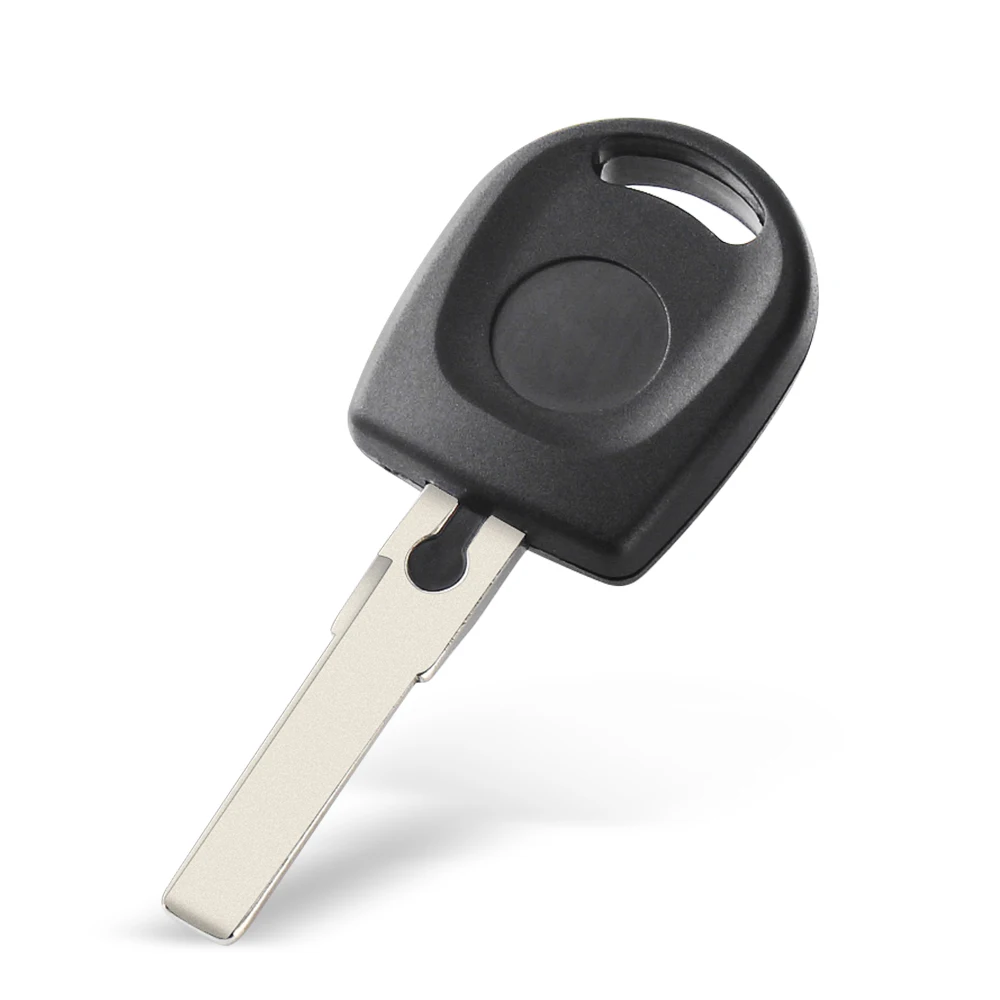 KEYYOU 50pcs Transponder Key Shell For VW Volkswagen SKoda SEAT NEW Uncut Blade HU66 Blade Car Key Blank Case
