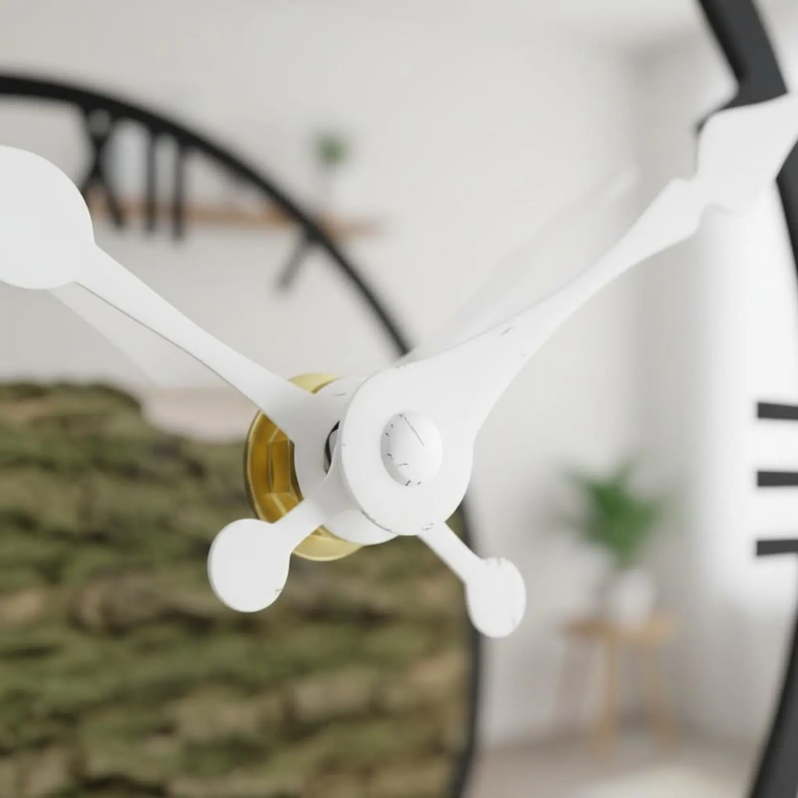Reloj de Pared Hueco 12 Pulgadas – Lectura Fácil