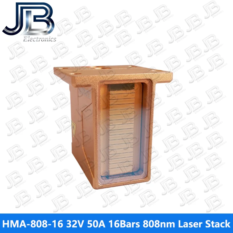 HMA-808-16 800W 16Bars 32V 50A 808nm كومة الليزر لإزالة الشعر #2