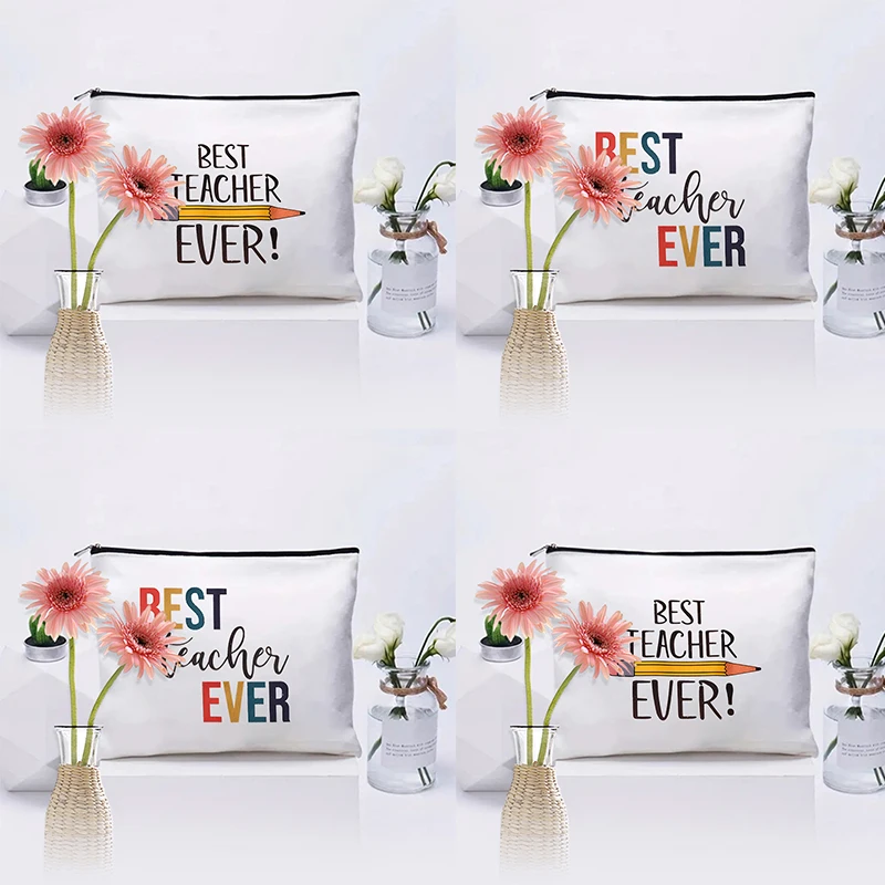 

Косметичка с рисунком для лучших учителей, косметичка для учителей, подарок на выпускной