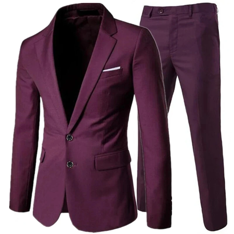 CY436  New winter suit men's jacket business casual thin professional suit men's suit