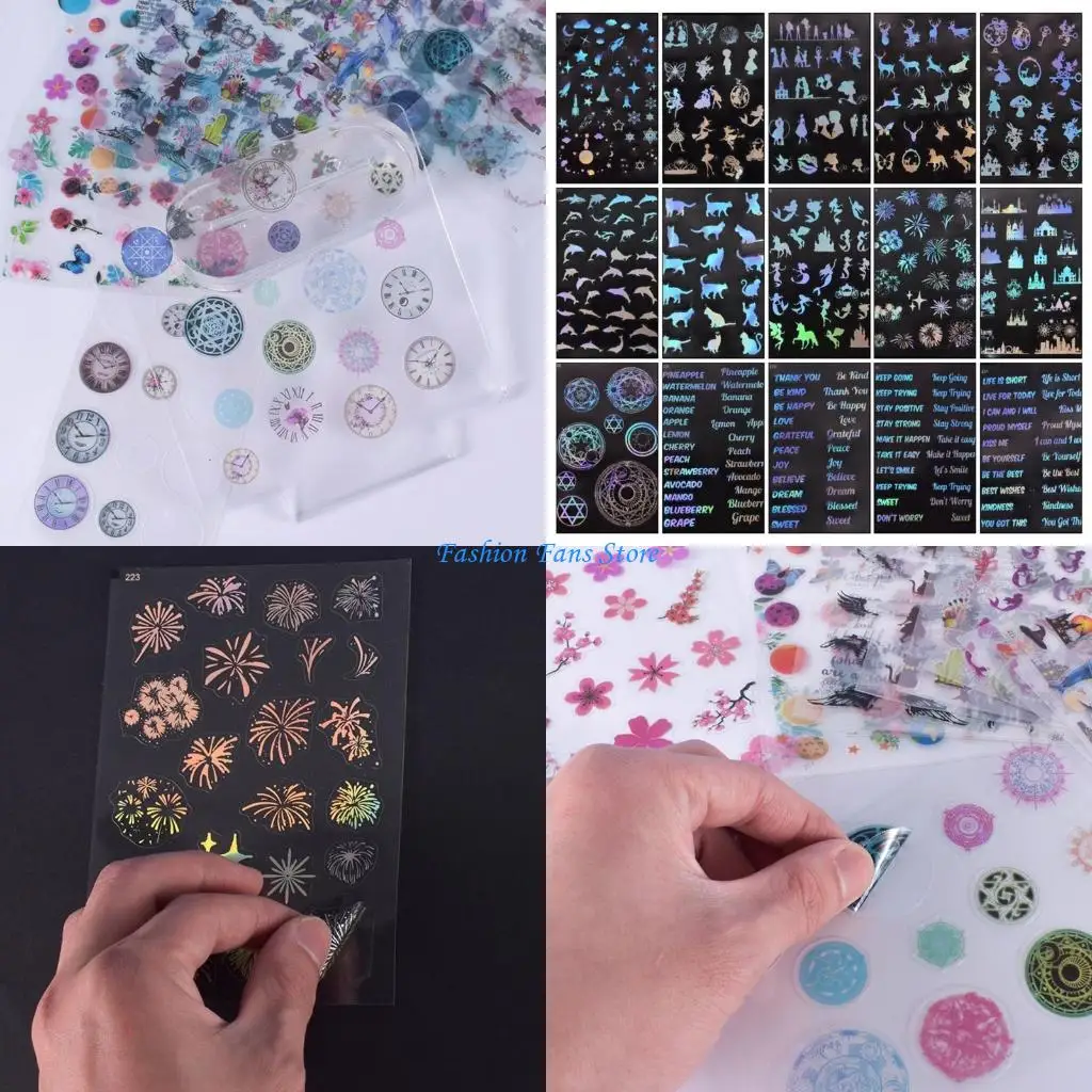 

15 шт. наполнители для рукоделия из смолы, прозрачные декоративные наклейки для силиконовых форм из смолы, пленка с листьями