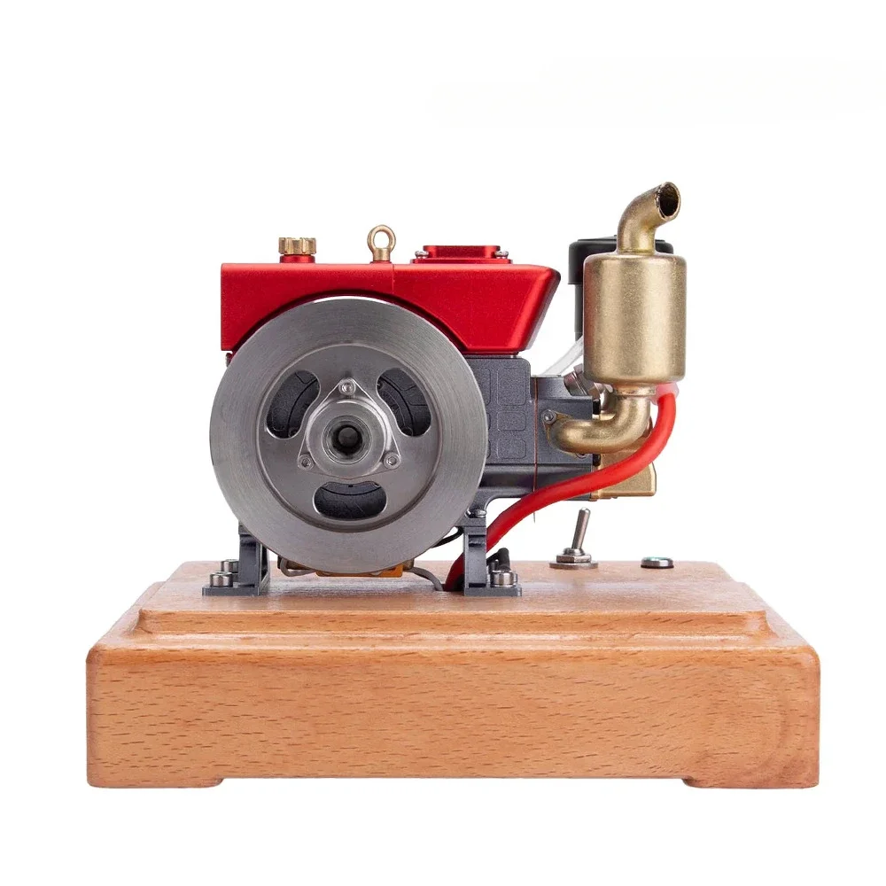 Classic retro single-cylinder Dongfanghong micro engine model