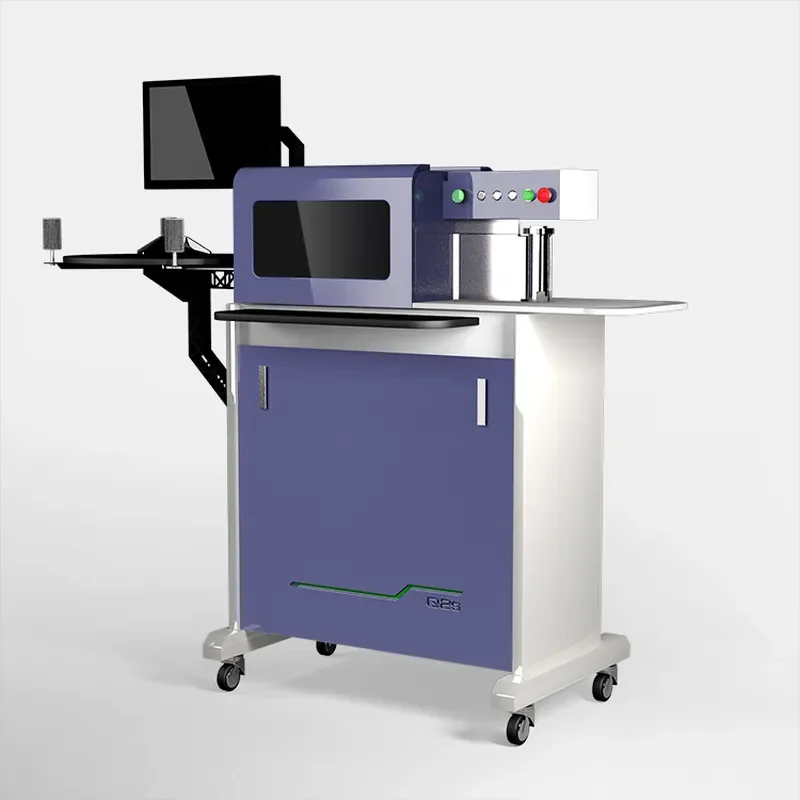 for Automatic Flat Aluminum Alloy Plastic Grooved Letter Bending Machine with Motor 3D Letter Profile 2024 New
