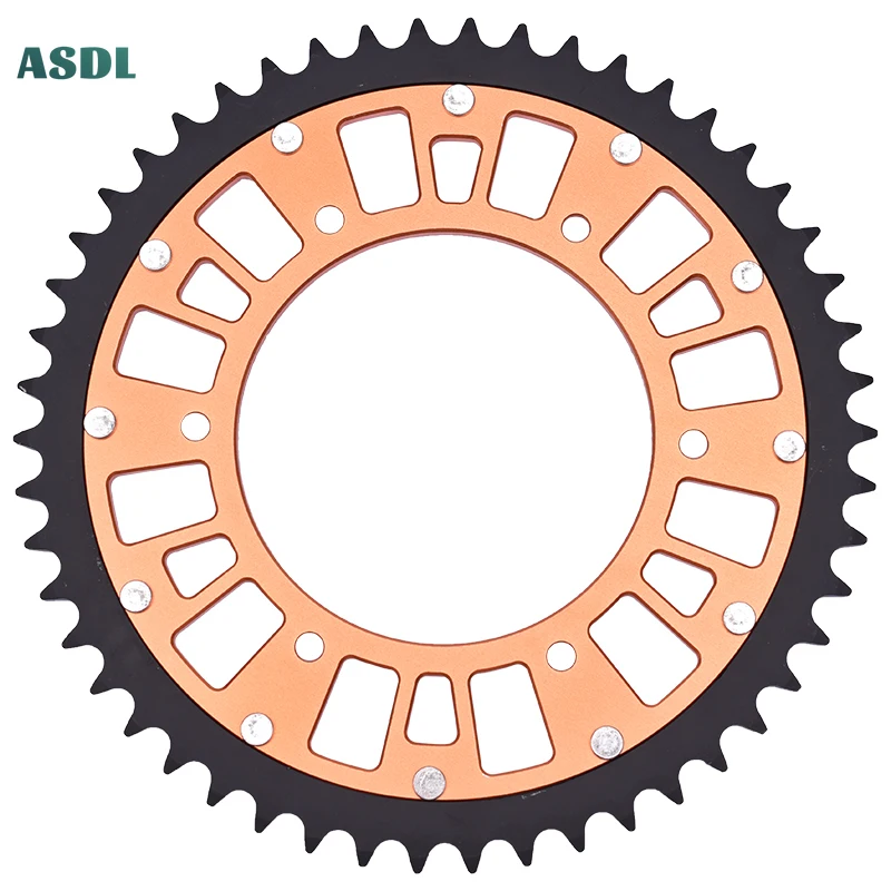 520 50T Motorcycle Steel Aluminum Composite Sprocket For Husaberg TE125 2012 2013 TE250 TE300 2011 2012 2013 2014 FE250 2013-14