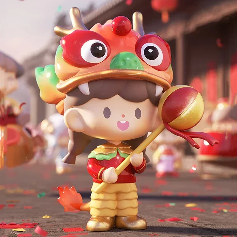 

Finding Unicorn Zzoton New Year In Apple Village Series Blind Box Mystery Box Caixa Sorpresa Girls Anime Figures Cute Model