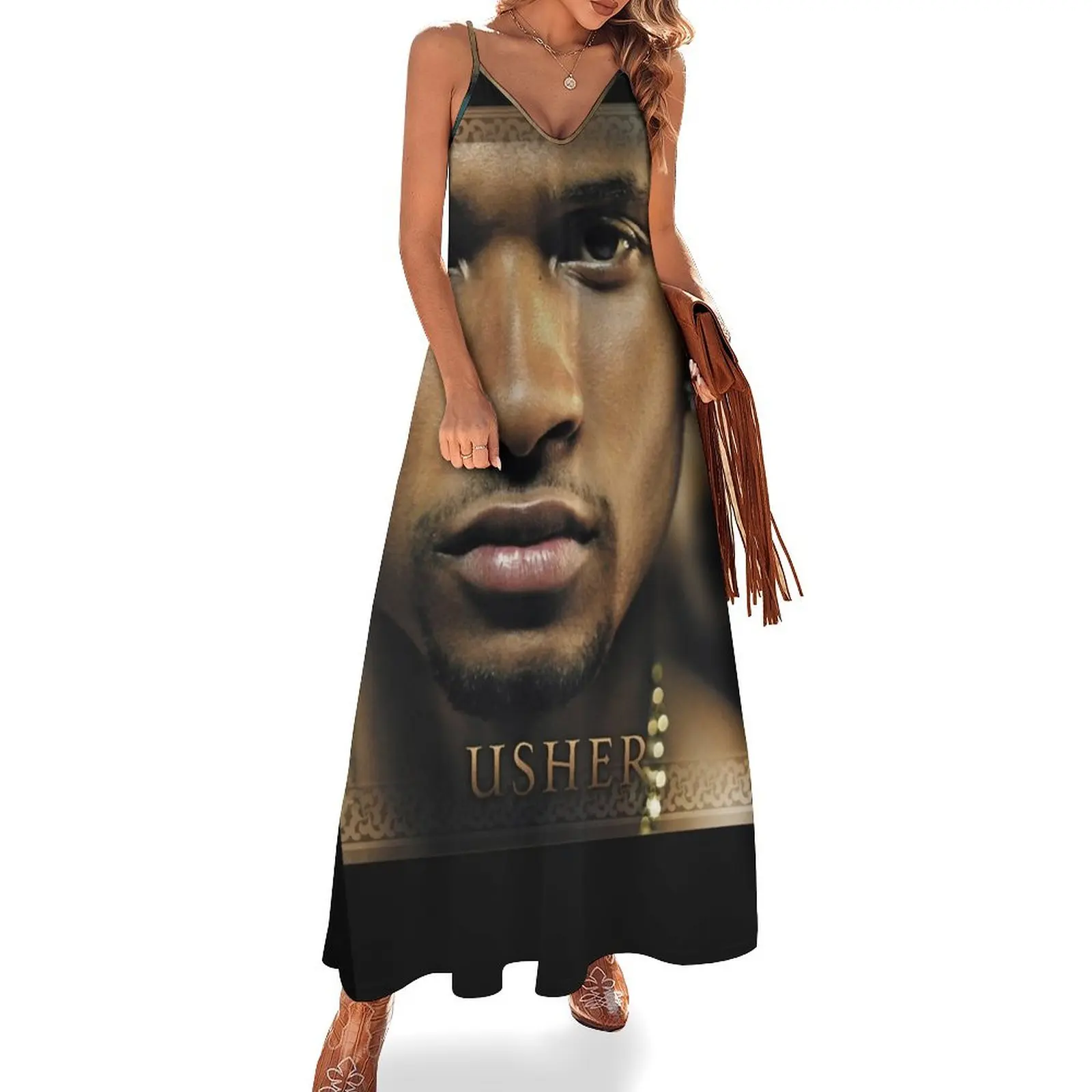 

Usher Confessions Classic T-Shirt Sleeveless Dress summer women's suit luxury woman party dress