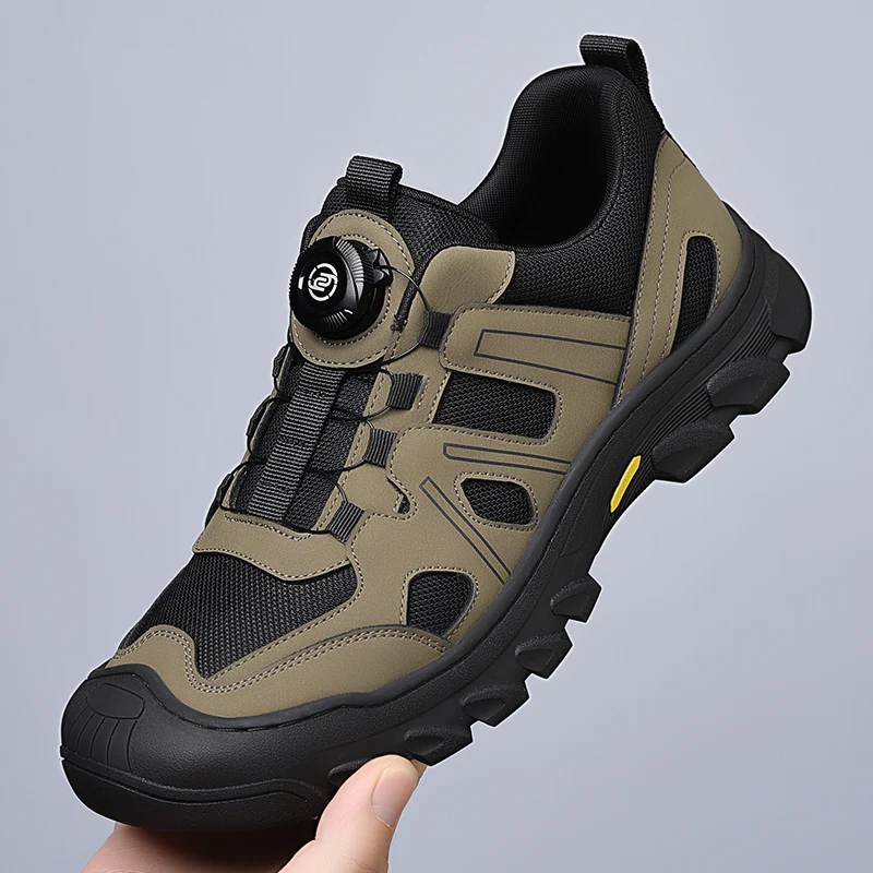 

2025 New Cool Hiking Shoes Man Outdoor Rock Climbing Shoe Men Professional Trekking Sneakers For Men Travel Shoes Man