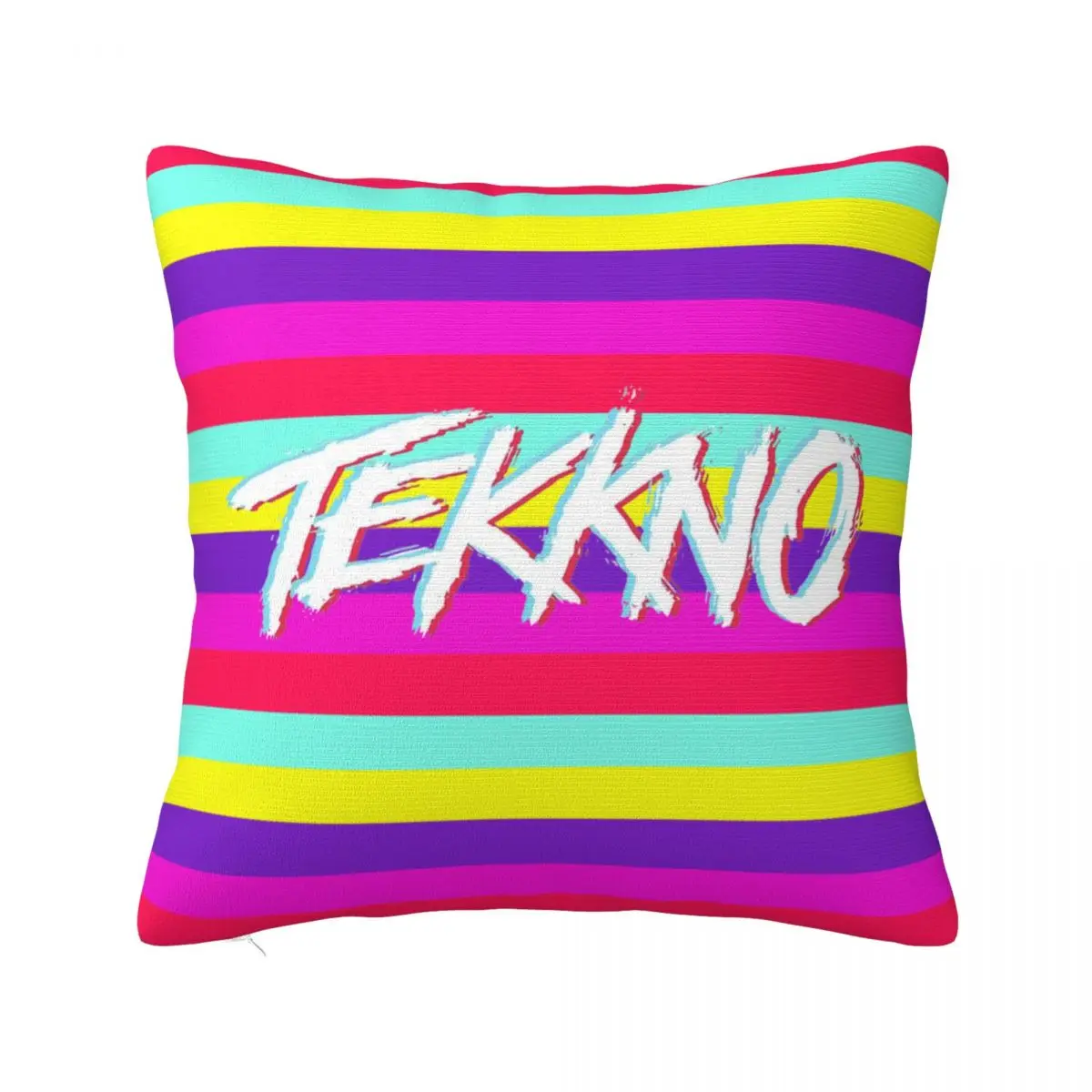 Electric Callboy Tekkno Pillow Cases German Music Cushion Covers Awesome Zippered Decor Throw Pillow Case Cover for Car 40x40cm