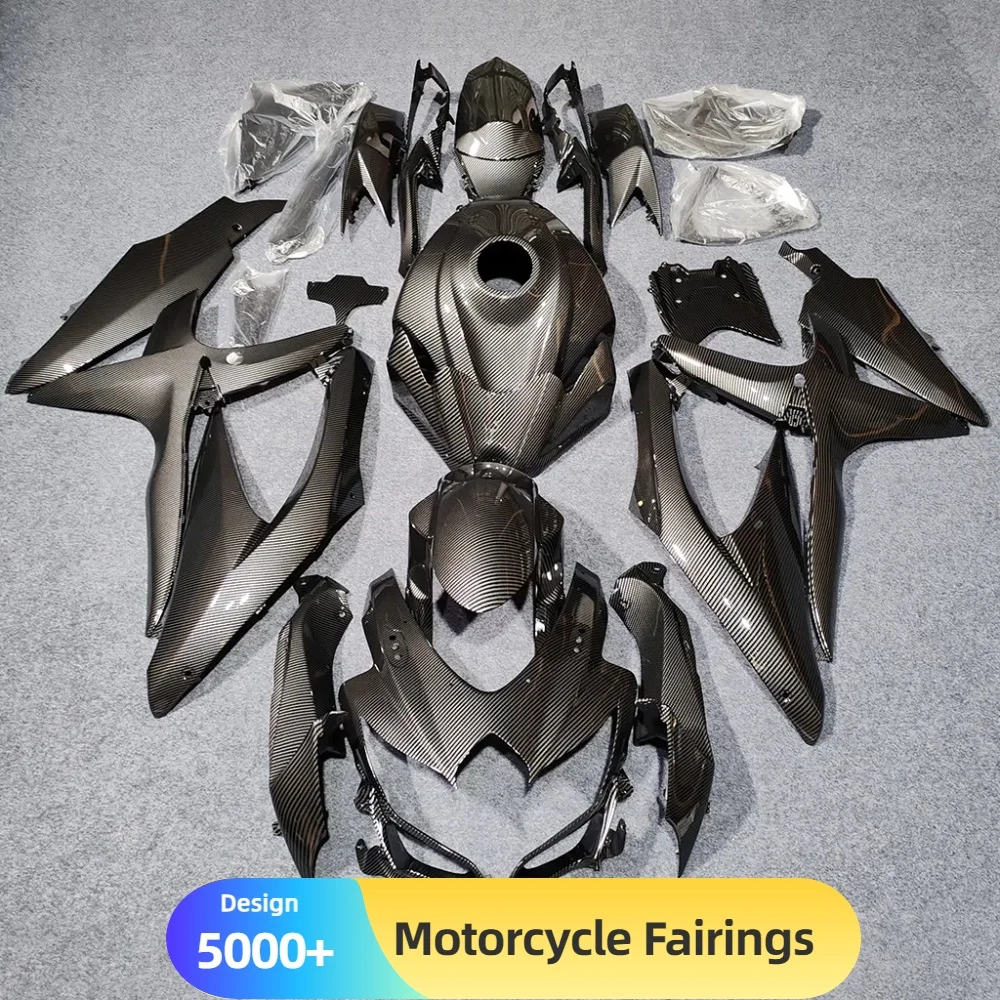 

Для SUZUKI GSXR600 750 K8 2008-2010 комплект обтекателя из углеродного волокна, высококачественный сменный кузов мотоцикла