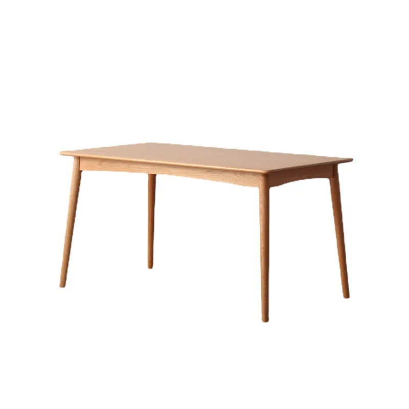 

Solid wood household small apartment, simple dining table and chair combination