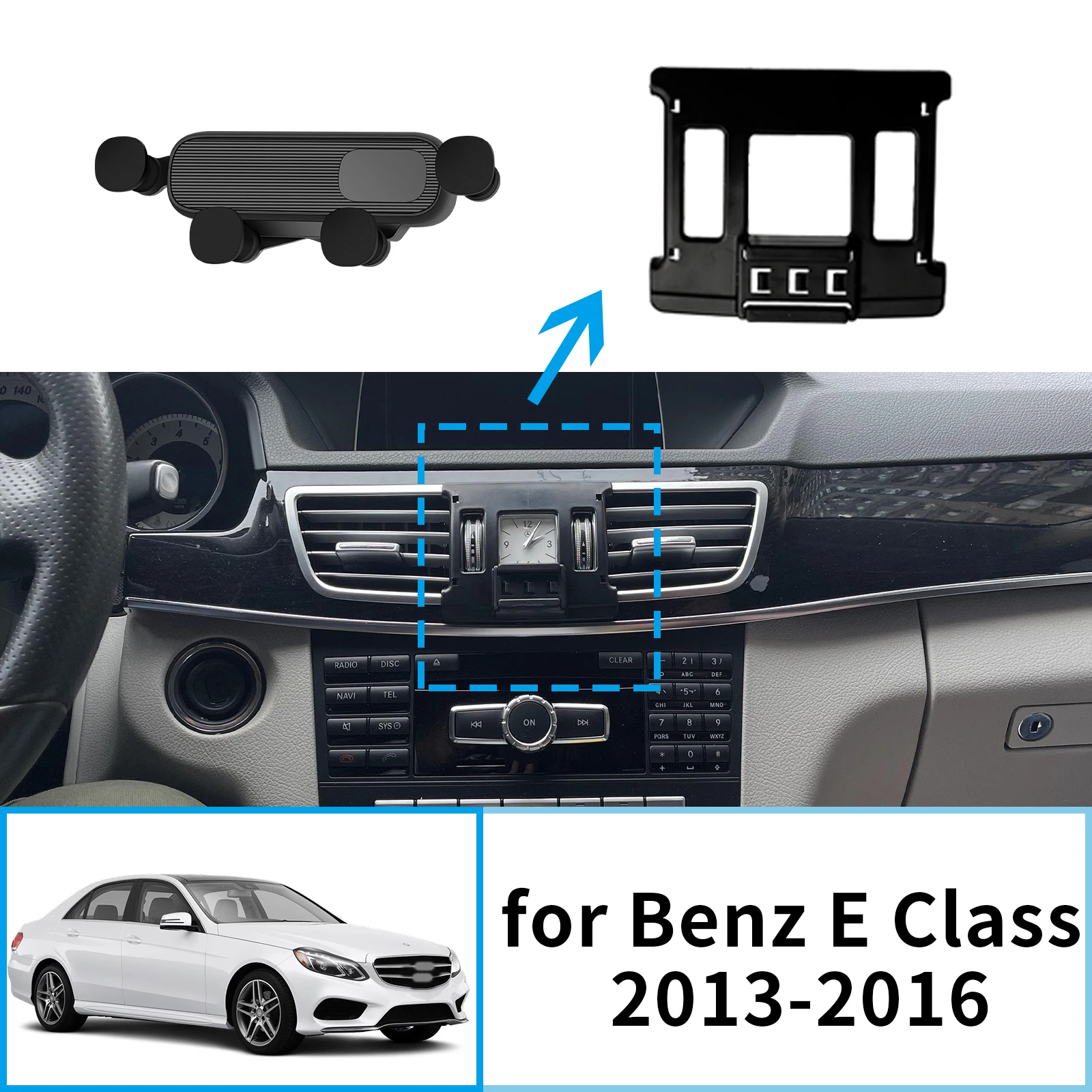 

Car Mobile Phone Holder for Mercedes Benz E Class W212 2013 2014 2015 2016 GPS Bracket Navigation Stand Auto Accessories