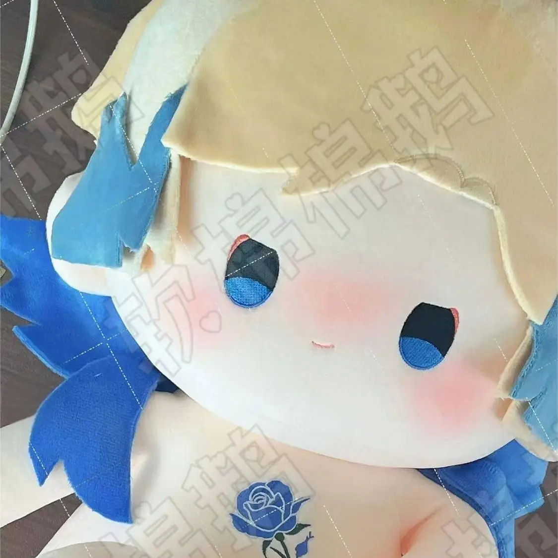 40cm Anime BLUE LOCK MICHAEL KAISER Cosplay Cushion Fluffy Dolls Cartoon Stuffed Toys Ornament Mascot Cotton Pillow Xmas Gift