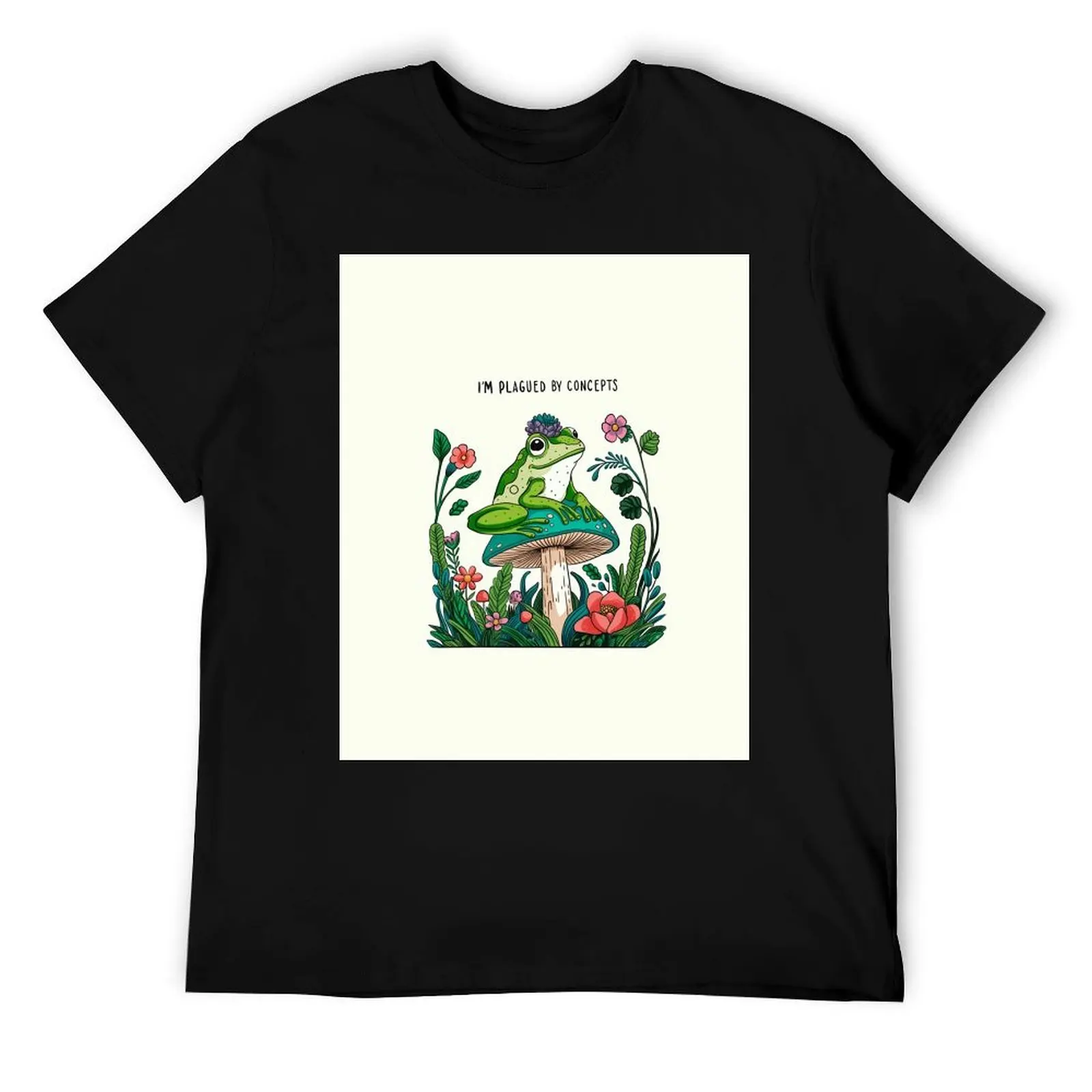 

I’m plagued by concepts T-Shirt t shirts cotton 100% t shirts with prints man t shirt cotton high quality T-Shirt