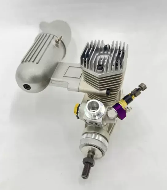 S46AII FC 46cc Two Stroke Fixed Wing RC Airplane Engine Kit with Exhaust Pipe & Carburetor Aircraft Motor for Aeromodelling