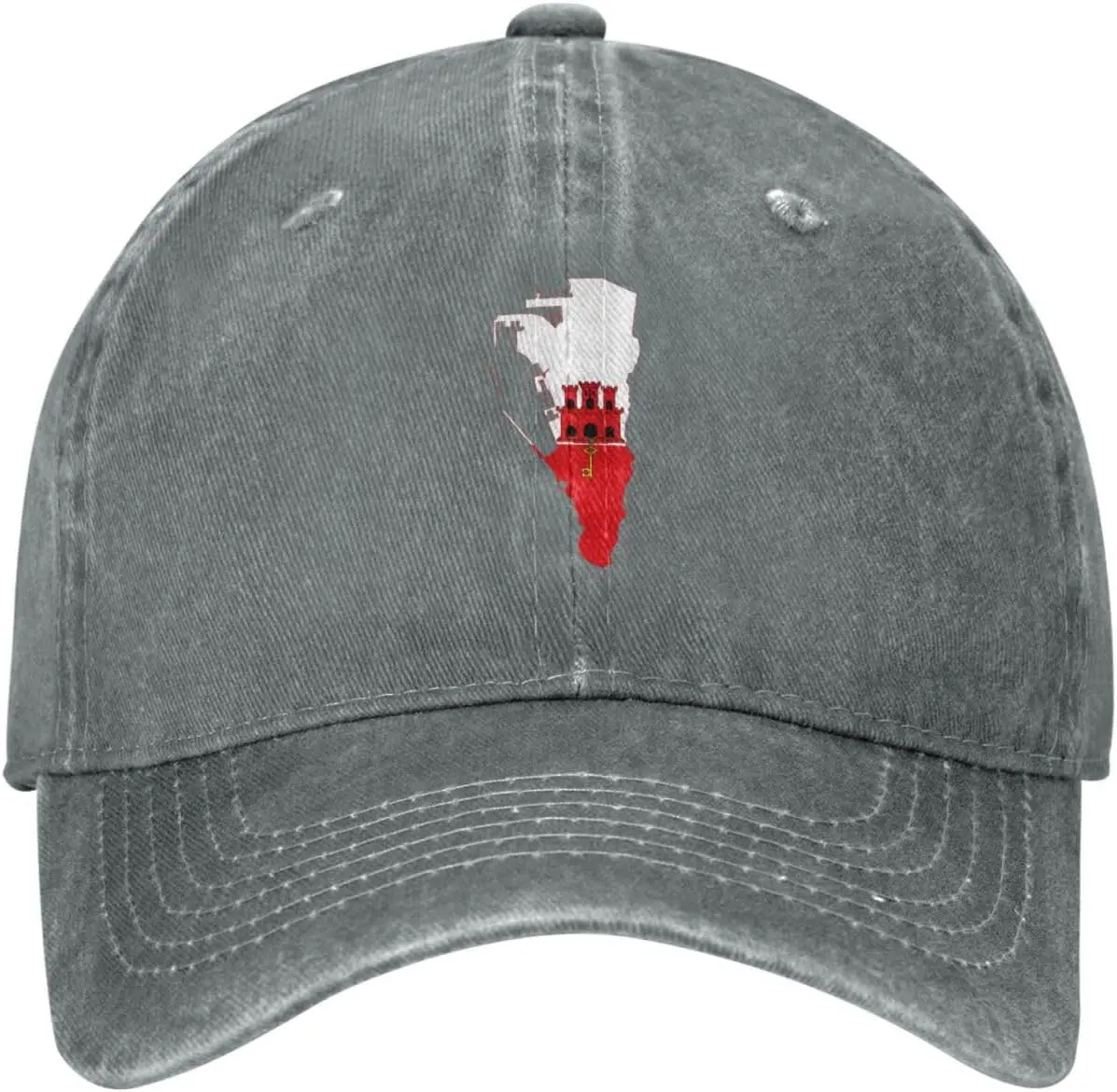 

Flag-Map of Gibraltar Baseball Cap for Men Women Hat Vintage Cotton Trucker Hats