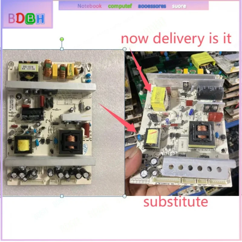 B D B H For 26-37 inch  power supply board HTX-OP4150-101 with  HTX-0P4180-201 not original , it is substitute
