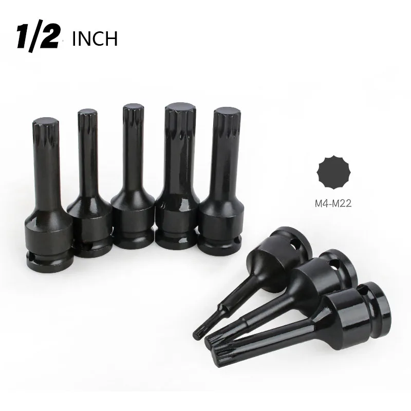 12 Point Torx Socket Bit Wrench 1/2\