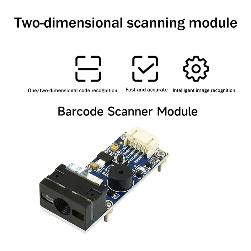 Modulo Scanner di codici a barre Waveshare modulo Scanner di codici 2D modulo di scansione di codici a barre lettore di codici QR di codici a barre