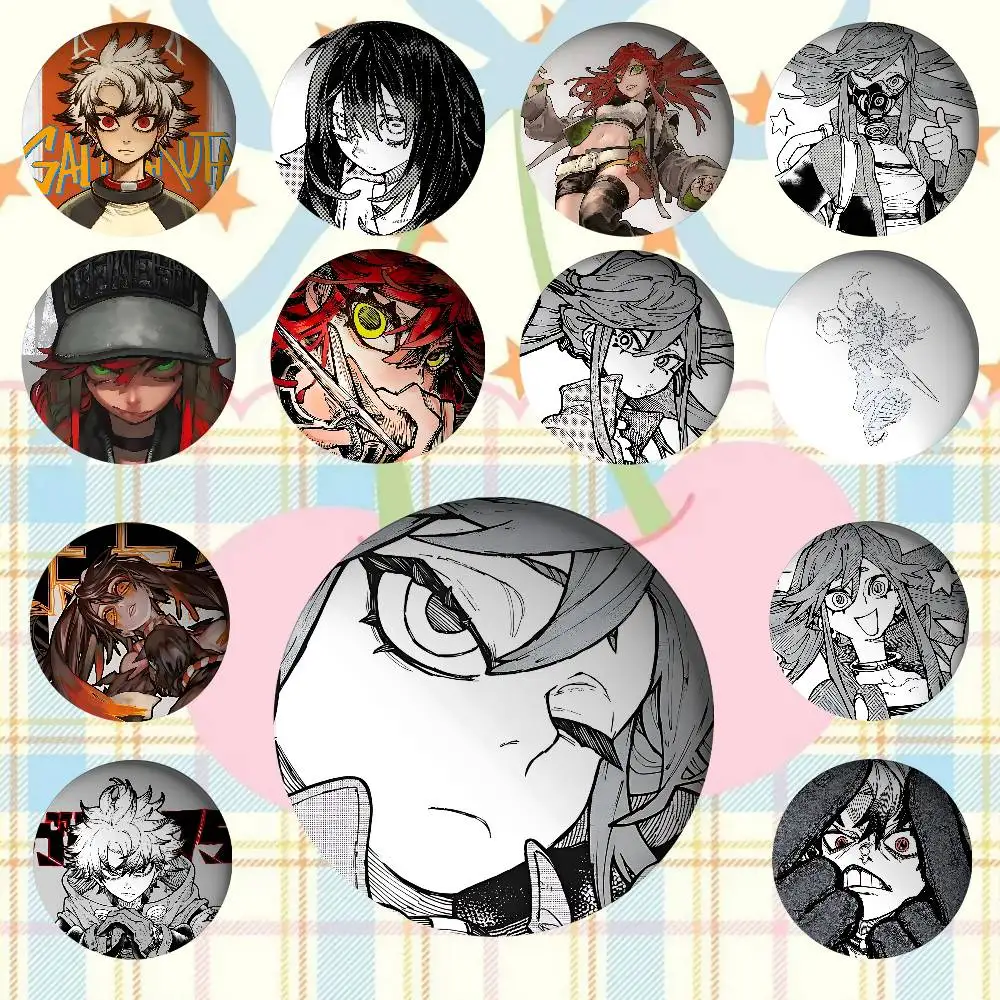 Japanese Anime Manga Gachiakuta Enamel Badges Tinplate Soft Button Pin Brooch Metal Badge Custom Jewelry Accessories Hat Bag Lap