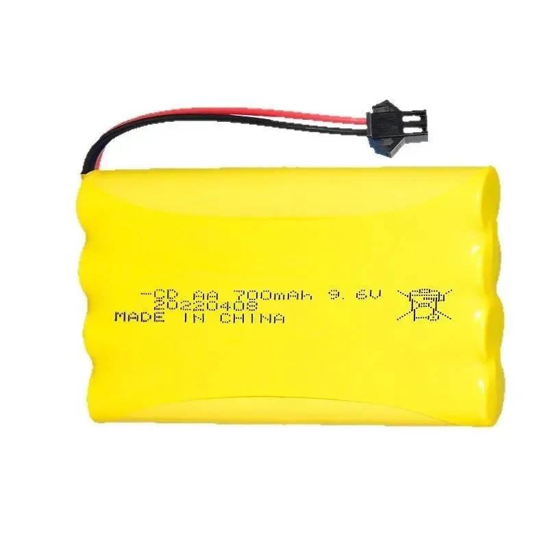[NEW]  for Nickel-cadmium 9.6V 700mAh Rechargeable Battery Pack AA5 300 Cycles for Remote Control Toy