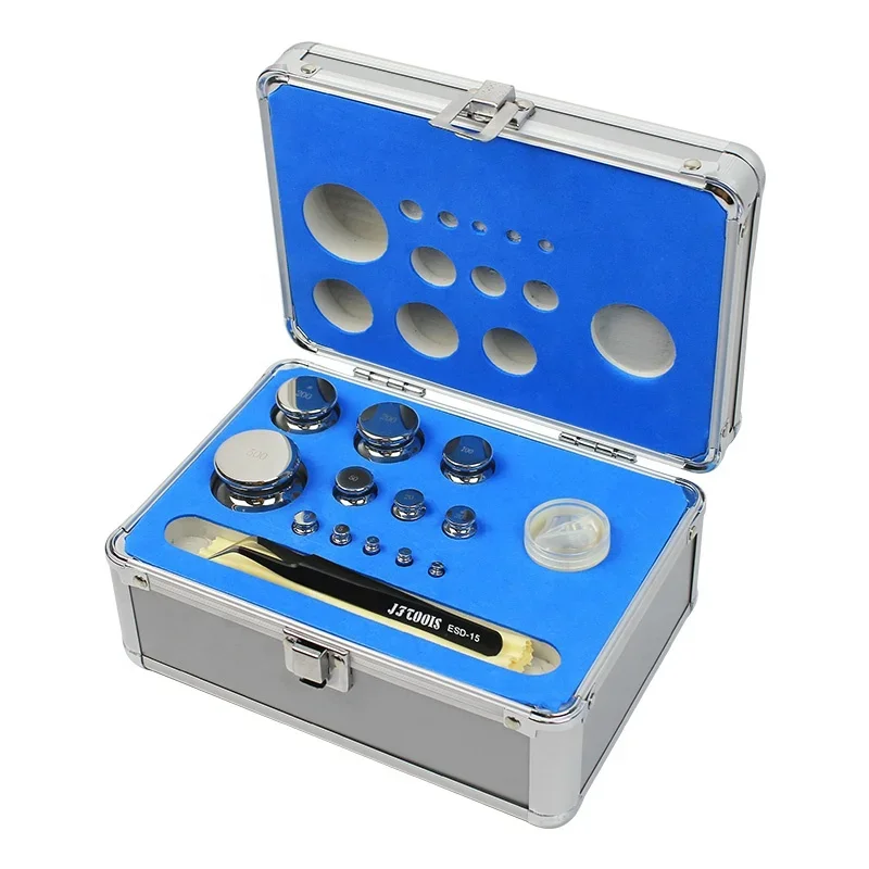 M1 Calibration Mass Weight Set Standard Stainless Steel Balance Scale Calibration Weights