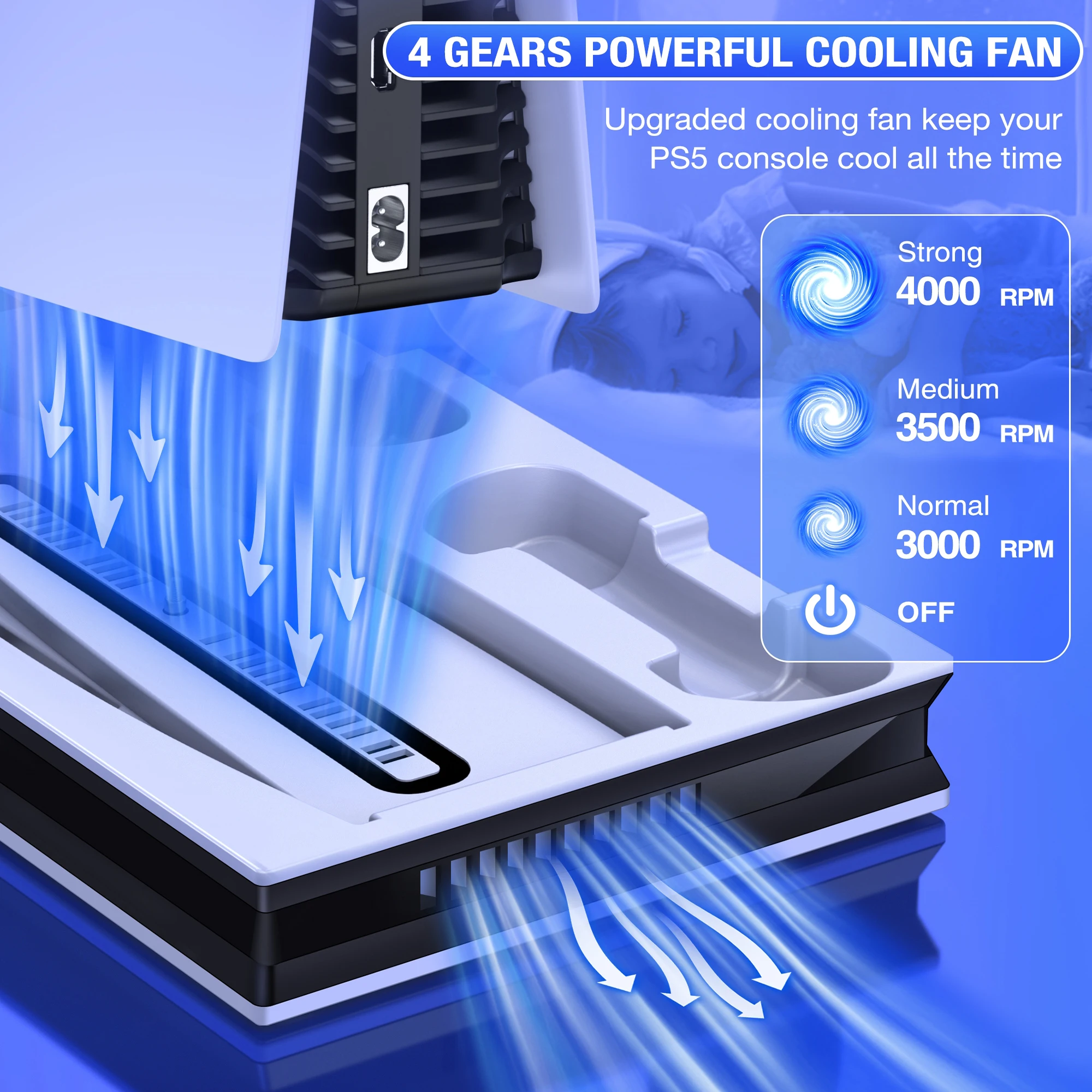 Thumbnail 3 - #8 Newest PS5 Vertical Stands