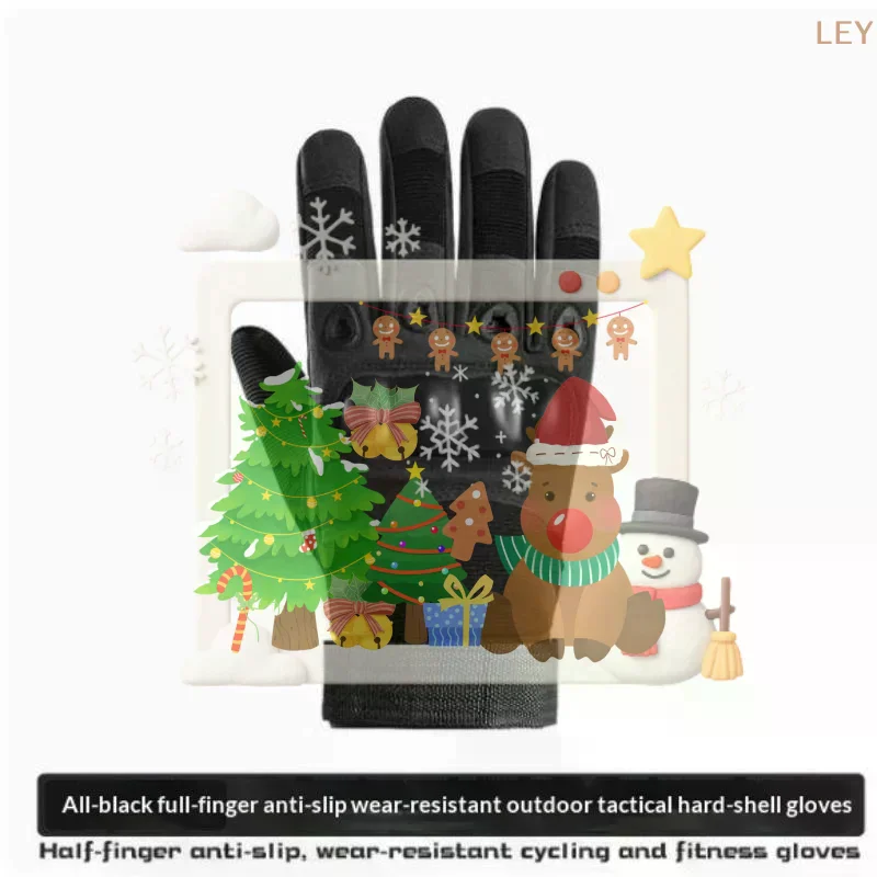 GEESO Motorcycle Gloves Breathable Riding Gloves Outdoor Sports Bike Full Finger Gloves Work Glove For Men