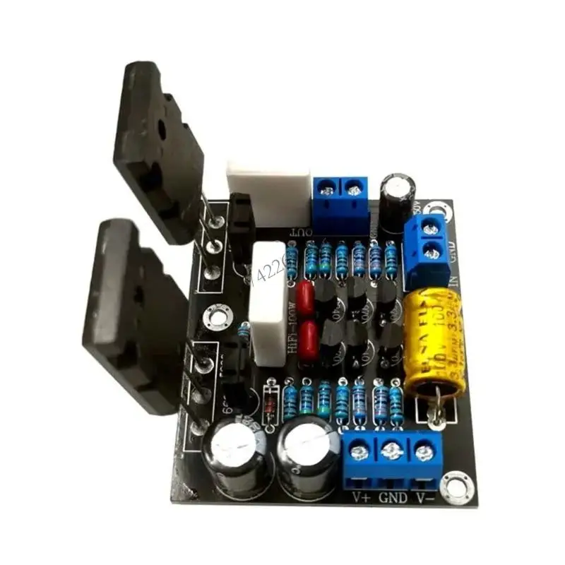 2SC5200+2SA1943 100W HIFI Sound Power Amplifier Board 100W Output Perfect for Home Sound Application Accessories view 4