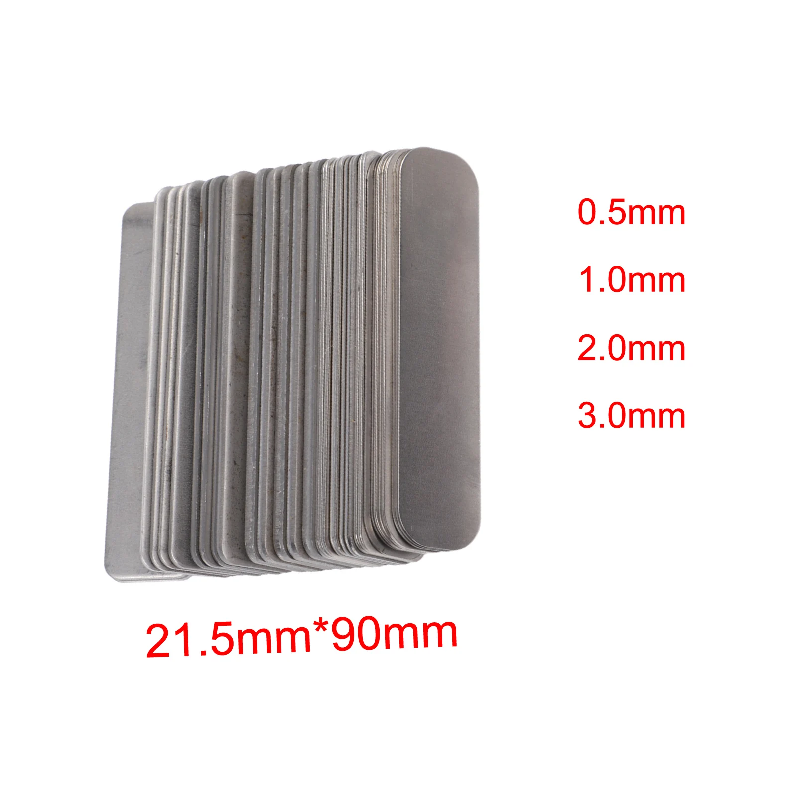 CNC Lathe Spacer Gasket 36pcs 0.5 to 3.0mm Metal Shim Tools for Leveling Gap Compensation and Joint Filling Operations