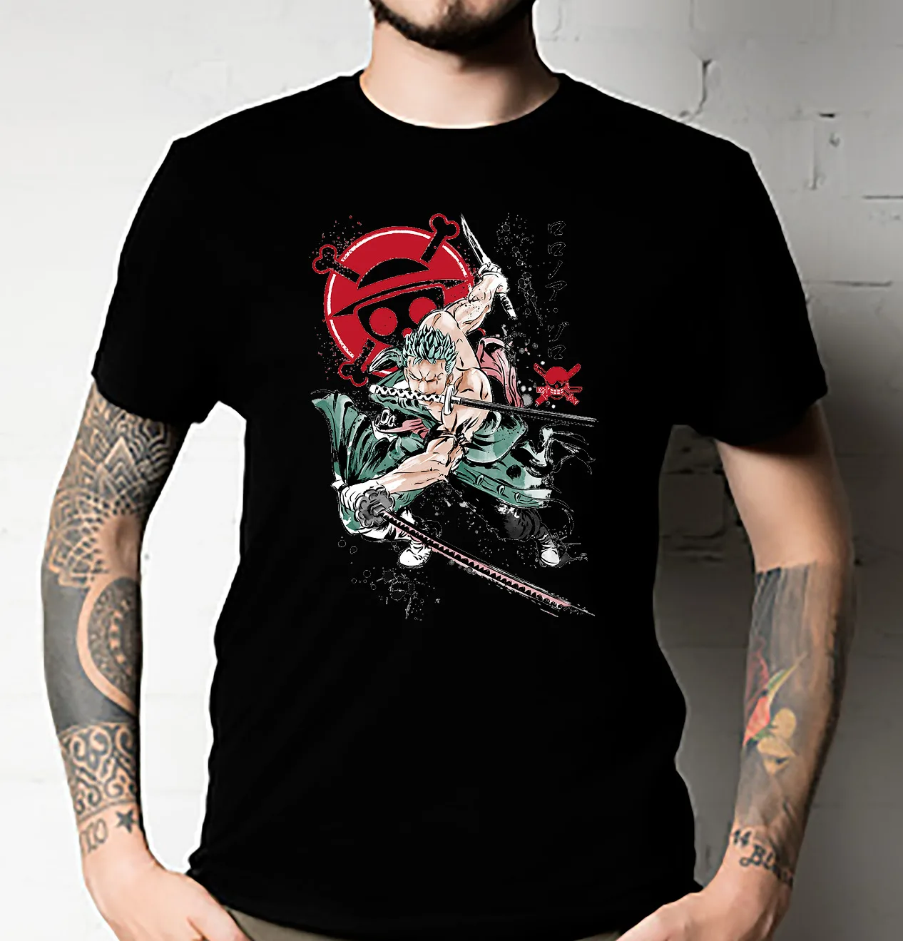 

Roronoa Zoro Classic T-Shirt - Unisex shirt . ALL SIZES