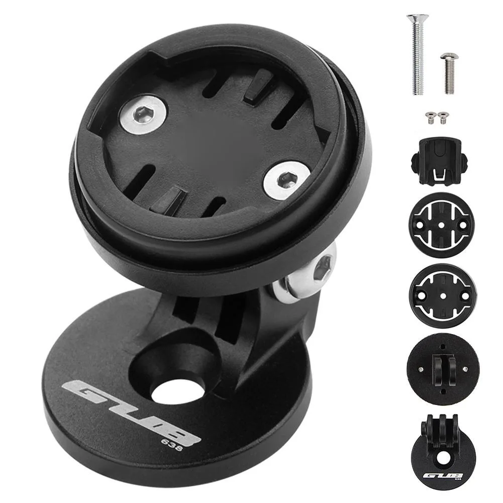 Bike Computer Holder Adjustable Road/MTB Bike Stem Top Mount Bracket Garmin Edge Bryton Cateye Wahoo Cycling Speedometer Holder