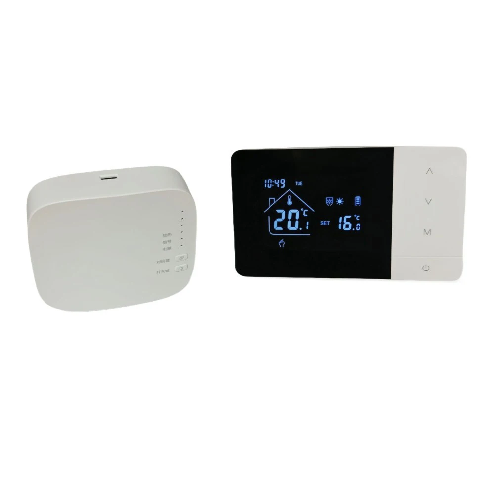 Intelligent R11 Wall Mounted Boiler Thermostat with Wireless Connectivity Large Screen and Flexible Operation Modes