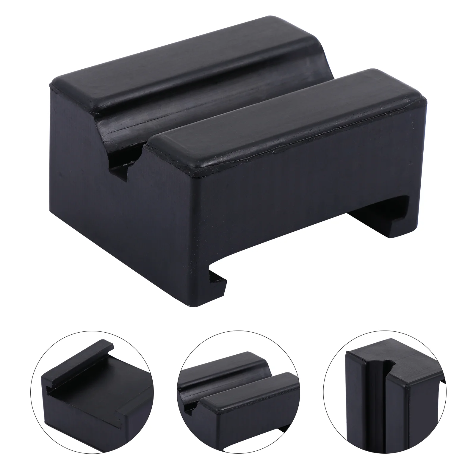 

Support Block Frame Rail Adapter Jack Stand Pads Car Lift Rubber Adapters Heavy Duty Slotted