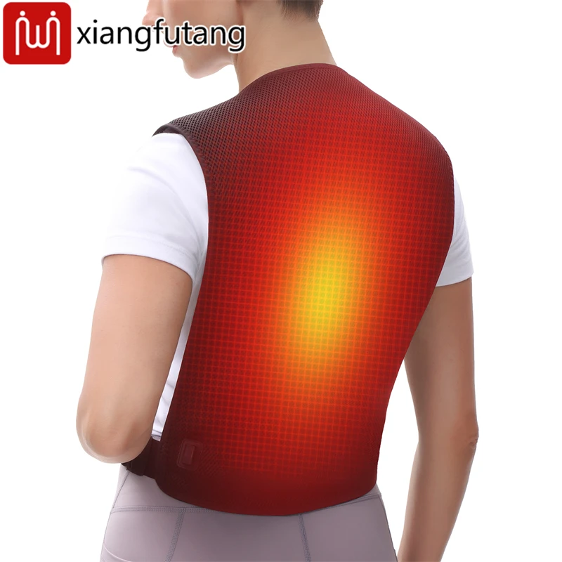 

Electric Heated Back Pad -3-Level Heat - Back Relaxation, Joint Comfort &Winter Warmth - Daily Care for Home/Office/Post-Workout