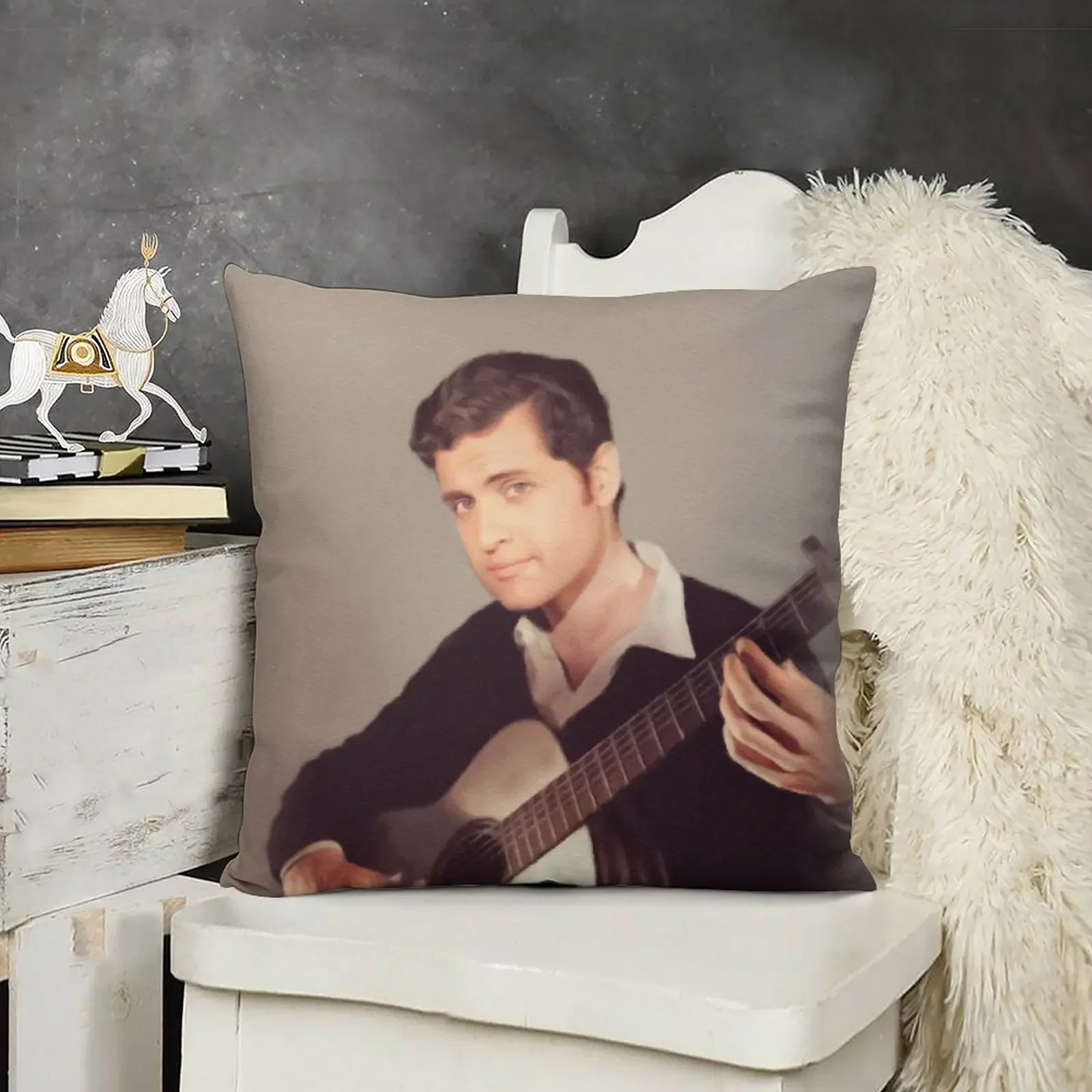 Joe Dassin, Music Legend Throw Pillow Cushion Child anime girl pillowcases for sofa cushions pillow